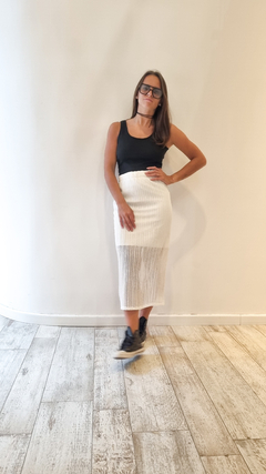 POLLERA CROCHET LARGA - PRIET