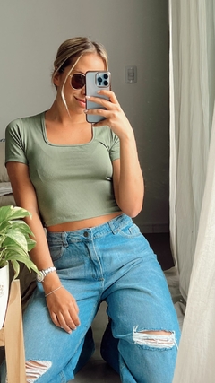 TOP REMERA MORLEY-verde- en internet