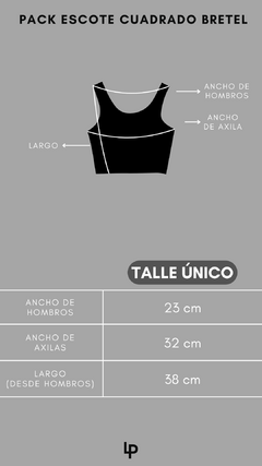 PACK ESCOTE CUADRADO BRETEL X 2 - tienda online