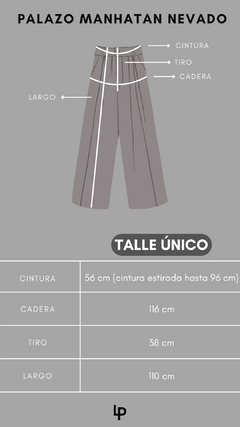 PALAZO MANHATAN NEVADO - tienda online
