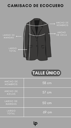 CAMISACO DE ECOCUERO - PRIET