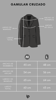 GAMULAN CRUZADO-negro- - PRIET