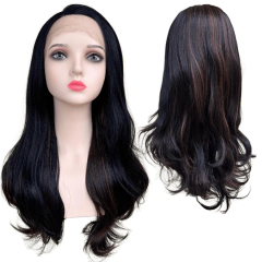 Imagem do Peruca front lace hd fibra orgânica premium super natural