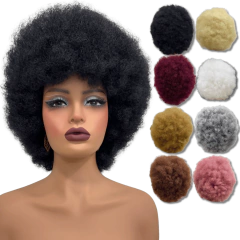 Peruca black power cacheada crespa orgânica volumosa cores - loja online