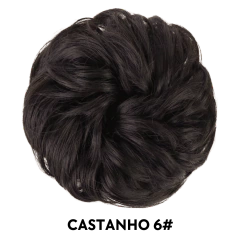 Imagem do Aplique de Coque Grego Xuxinha Poupa Rabo Volume Orgânico