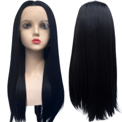 Peruca front lace HD orgânica 13x2 lisa super natural 60cm - comprar online