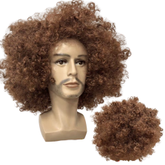 Peruca black power super volumosa varias cores cosplay - comprar online