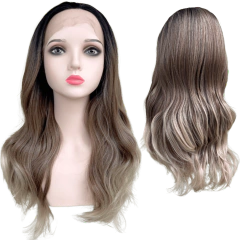 Peruca front lace hd fibra orgânica premium super natural - loja online