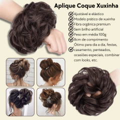 Aplique de Coque Grego Xuxinha Poupa Rabo Volume Orgânico - comprar online