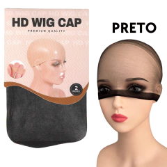 2 Toucas HD Wig Cap invisível Lace front Peruca transparente - Perucas & Laces LIONSWIG