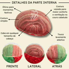 Peruca Black Power volumosa festa futebol time torcida cores - Perucas & Laces LIONSWIG