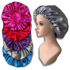 Touca de Cetim G com Ajuste Regulável Anfi-Frizz Banho