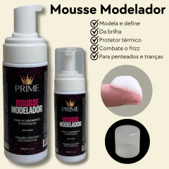 Mousse Modelador Prime Para Tranças Cachos e Penteados 150ml - comprar online