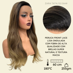 Peruca front lace hd fibra orgânica premium super natural na internet