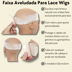 Faixa para front lace fixadora antiderrapante hair grip band - comprar online