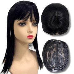 Imagem do Prótese capilar feminino topo de tic-tac fibra orgânica