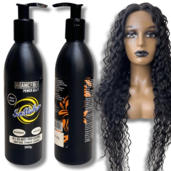 Creme Ativador de Cachos Para Perucas Laces Orgânicas 500Ml