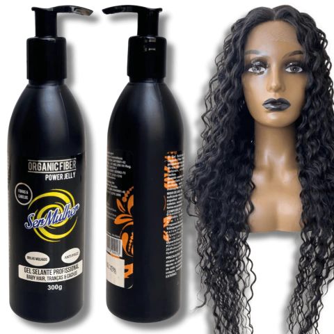 Creme Ativador de Cachos Para Perucas Laces Orgânicas 500Ml