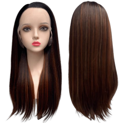Peruca front lace HD orgânica 13x2 lisa super natural 60cm - comprar online