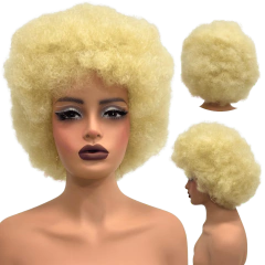 Peruca black power cacheada crespa orgânica volumosa cores - comprar online