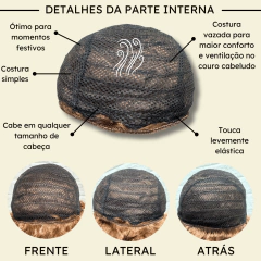 Peruca black power super volumosa varias cores cosplay - Perucas & Laces LIONSWIG