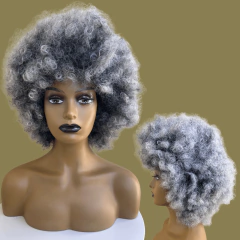 Peruca Crespa Cacheada Black Power Volumosa Orgânica Unissex