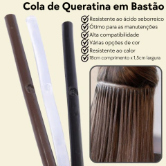 Cola De Queratina Do K Bastão Para Mega Hair Várias Cores - comprar online