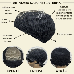 Peruca franciscano padre festa junina topo careca fantasia na internet