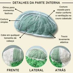 Peruca Black Power volumosa festa futebol time torcida cores - Perucas & Laces LIONSWIG