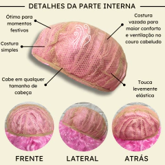 Peruca black power super volumosa varias cores cosplay - Perucas & Laces LIONSWIG