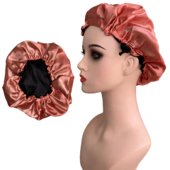 Touca Dupla P de Cetim com Ajuste Regulável Anfi-Frizz