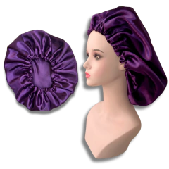 Touca de Cetim G com Ajuste Regulável Anfi-Frizz Banho