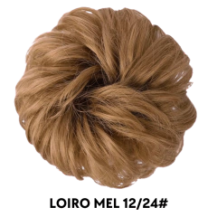 Imagem do Aplique de Coque Grego Xuxinha Poupa Rabo Volume Orgânico