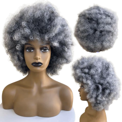 Peruca Crespa Cacheada Black Power Volumosa Orgânica Unissex - Perucas & Laces LIONSWIG