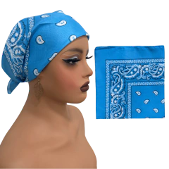 Bandana lenço de pescoço faixa de cabel máscara poliéster - comprar online