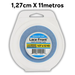 Fita cola prótese capilar mega hair micropele front lace - Perucas & Laces LIONSWIG