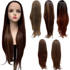 Peruca front lace HD orgânica futura longa grande comprida