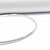 Brinco argola 71mm prata 925 legítima - Elegancy Pratas