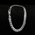 Pulseira elo duplo 6mm prata 925 maciça - comprar online