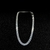 Pulseira elo duplo 3mm prata 925 maciça - comprar online