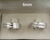 Alianças de compromisso cravejada e lisa 6mm prata legitima - comprar online