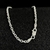 Pulseira cadeado 3mm prata 925 maciça - comprar online