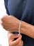 Pulseira grumet escamada 6mm prata 925 maciça na internet
