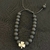 Pulseira bola sintética trevo - Elegancy Pratas