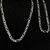 Kit 3x1 3mm 60cm prata 925 maciça - comprar online