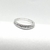 Anel aparador zircônia branco 3mm prata 925 legítima - loja online