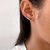 Brinco fileira colors estilo ear cuff prata 925 legítima - comprar online