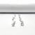 Trio de brinco ponto de luz coração 2mm, 4mm, 5mm prata 925 legítima na internet