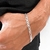 Pulseira 3x1 5mm prata 925 maciça