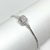 Pulseira de berloques fina 1,9mm tambor cravejado prata prata 925